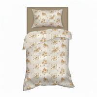 Imagen de Sábanas 1 plaza Berlina by Teka, con diseño, 88x188x30 140x220 50x70cm, set de 3 piezas, 50% poliéster 50% algodón, 160 hilos,en sobre de PVC