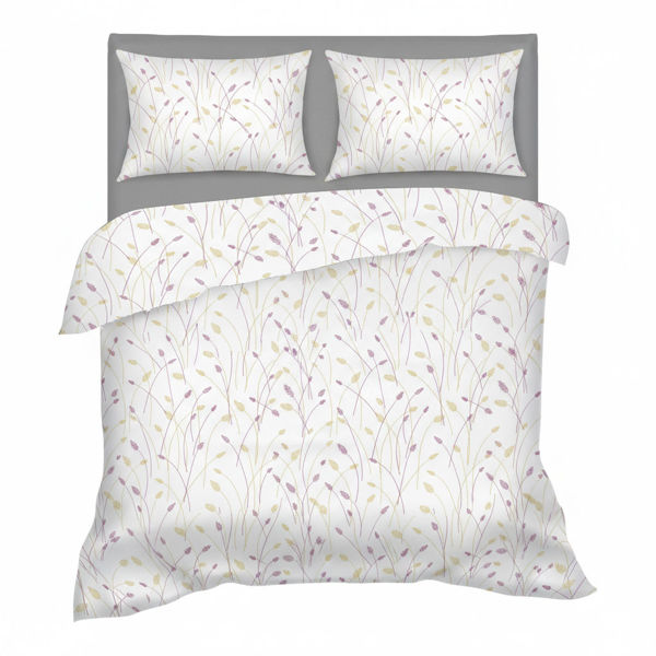 Imagen de Sábanas 2 plazas Berlina by Teka, con diseño, 138x188x30 200x220 50x70cm, set de 3 piezas 50% poliéster 50% algodón, 160 hilos, en sobre de PVC