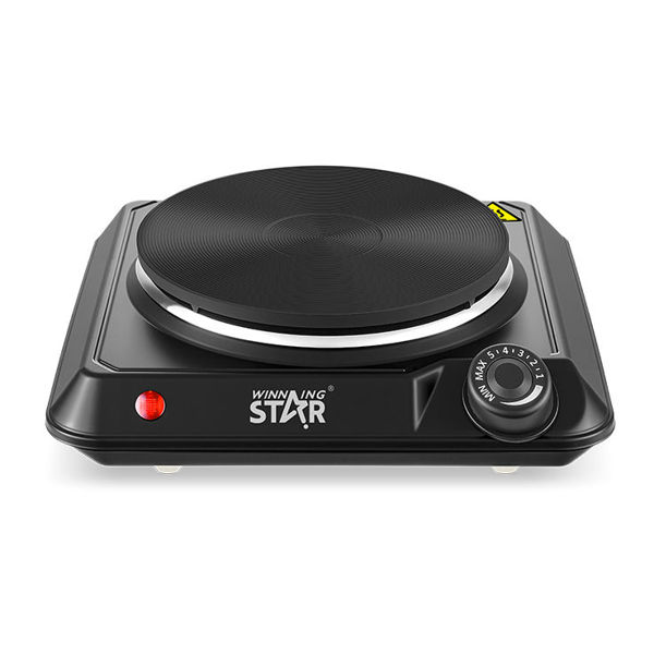 Imagen de Anafe eléctrico, 1 quemador disco, 1500W, en caja, WINNING STAR