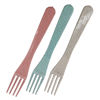 Imagen de Tenedor de plástico, x12, varios colores