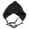 Imagen de Gorro de adulto tejido, cubre orejas con lazo