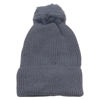 Imagen de Gorro de adulto tejido, forrado con pompón, varios colores