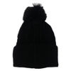 Imagen de Gorro de adulto tejido, con pompón