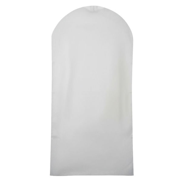 Imagen de Funda protectora para ropa PEVA transparente 60x120cm en bolsa