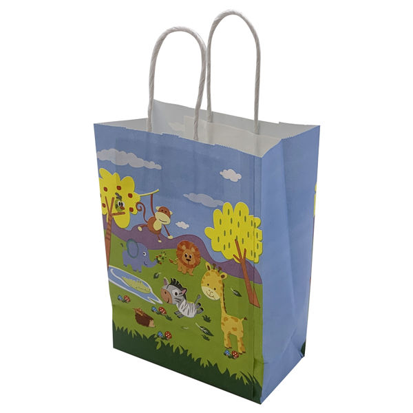 Imagen de Bolsa de regalo chica, varios diseños, PACK x12, varios diseños animales