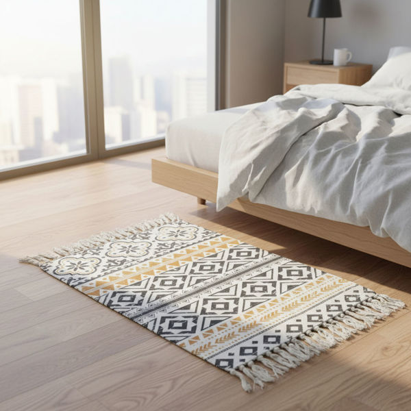 Imagen de Alfombra de algodón, 90x60cm varios diseños