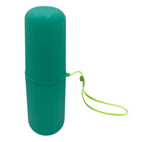 Imagen de Estuche de plástico para pasta y cepillo de dientes, varios colores