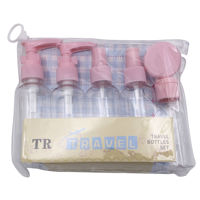 Imagen de Frasco para viaje x5 en sobre de PVC, varios colores