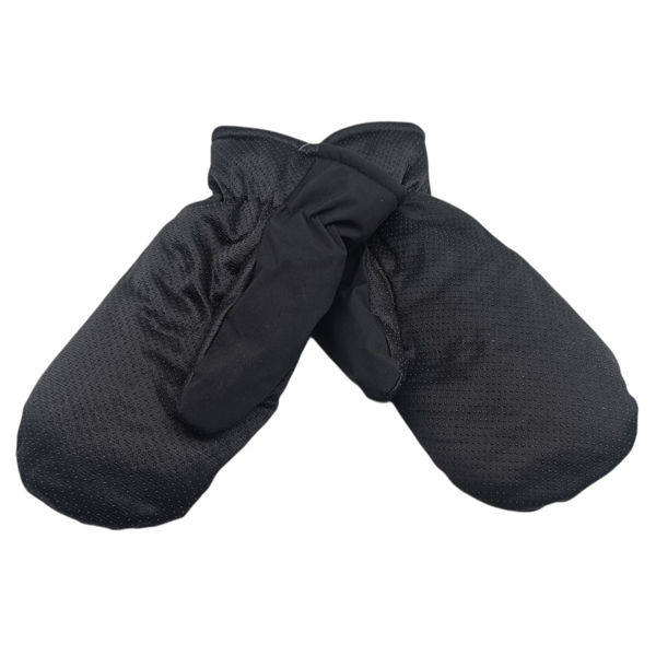 Imagen de Guantes de adulto para moto, mitones, color negro