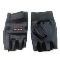 Imagen de Guantes de adulto, para moto, sin dedos, símil cuerina