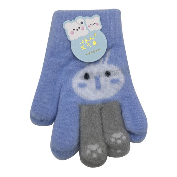 Imagen de Guantes infantiles, tejidos, varios colores