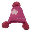 Imagen de Gorro infantil tejido, forrado con orejeras, varios colores