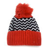 Imagen de Gorro infantil tejido, forrado con pompón, varios colores