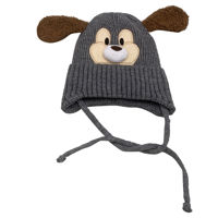 Imagen de Gorro infantil tejido, forrado con cintas, varios colores
