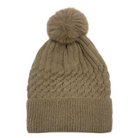 Imagen de Gorro de adulto tejido, con pompón, varios colores