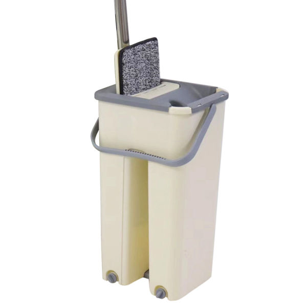 Imagen de Mopa de microfibra autolimpiante, cabezal 360°, mango extensible, 2 modelos en caja