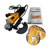 Imagen de Amoladora angular, 115mm 750W, con 3 discos, en caja, Coofix