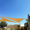 Imagen de Toldo vela de poliéster, recubierto de PU, UPF 50+, 5x5x5m  en bolsa BEIGE, Berlina Outdoor