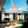 Imagen de Toldo vela de poliéster, recubierto de PU, UPF 50+, 5x5x5m  en bolsa GRIS, Berlina Outdoor
