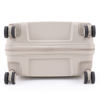 Imagen de Valijas Berlina x3 BEIGE, rígidas, ruedas omnidireccionales 360, manija telescópica ancha, tranca numérica, correa para ajustar ropa, bolsillo interior con cierre
