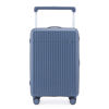 Imagen de Valijas Berlina x3 AZUL, rígidas, ruedas omnidireccionales 360, manija telescópica ancha, tranca numérica, correa para ajustar ropa, bolsillo interior con cierre