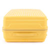 Imagen de Valijas Berlina x3 AMARILLO, rígidas, ruedas omnidireccionales 360, manija telescópica ancha, tranca numérica, correa para ajustar ropa, bolsillo interior con cierre