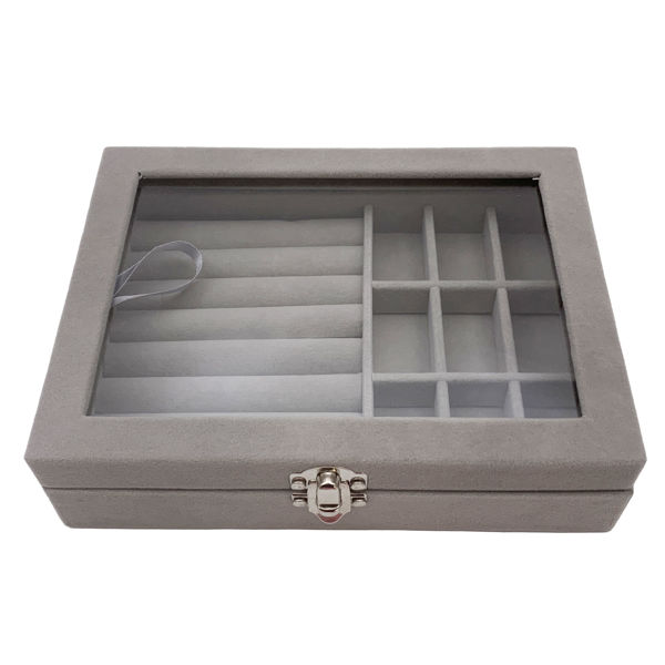 Imagen de Alhajero de fieltro, con divisiones, varios colores