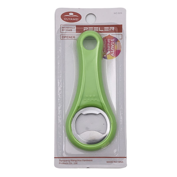 Imagen de Destapador de plástico, en blister, varios colores