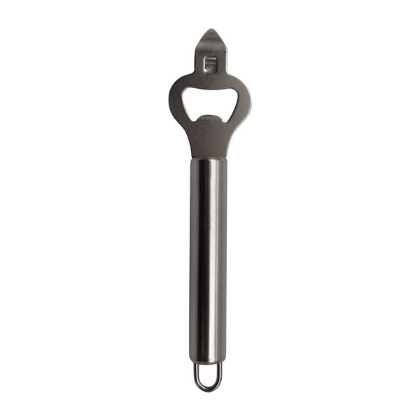 Imagen de Destapador abrelatas de acero inoxidable, en bolsa