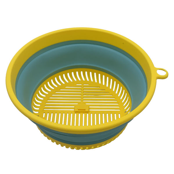 Imagen de Tapa para microondas de silicona, plegable, en cartón, varios colores