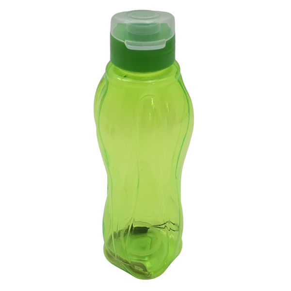 Imagen de Botella deportiva de plástico, boca ancha, con correa, 600ml,  varios colores
