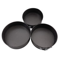 Imagen de Tortera x3, antiadherente desmontable, 18/20/22cm, en caja