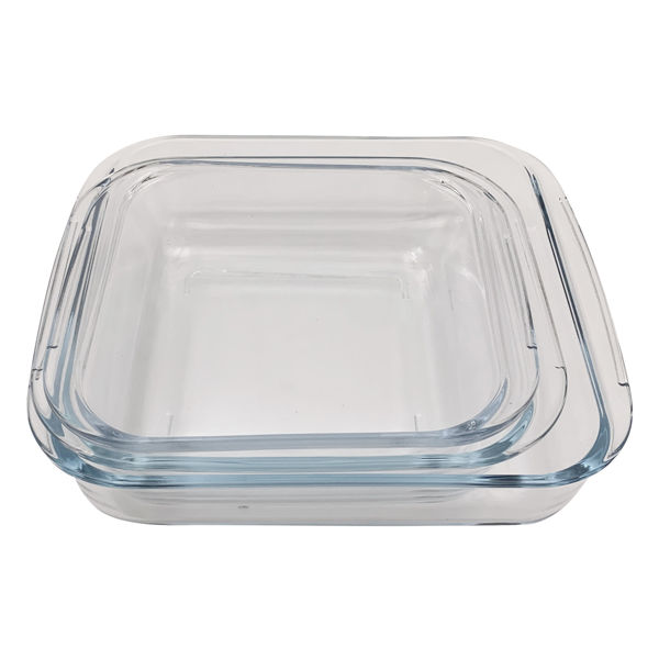 Imagen de Fuente de vidrio x3, para horno, 0.9/1.1/1.8L, en caja