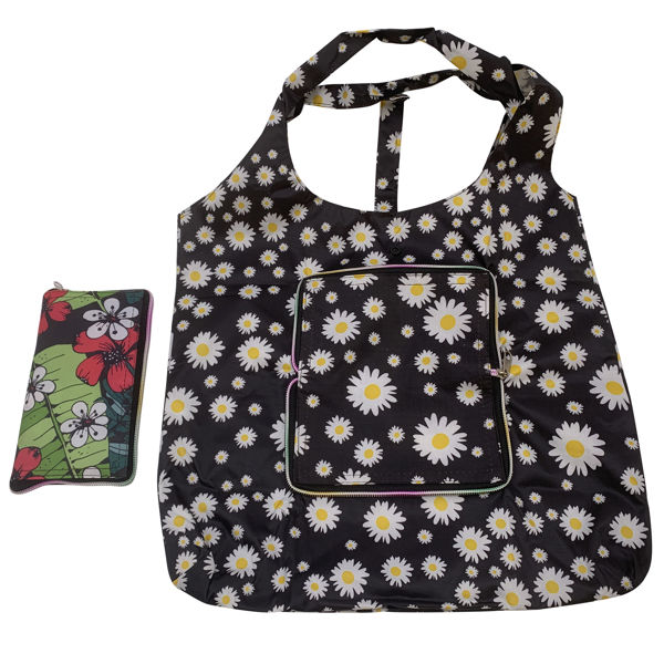 Imagen de Bolso plegable con cierre, varios diseños