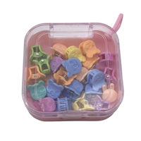 Imagen de Broche para pelo, mini, x24 en estuche de plástico, PACK x12