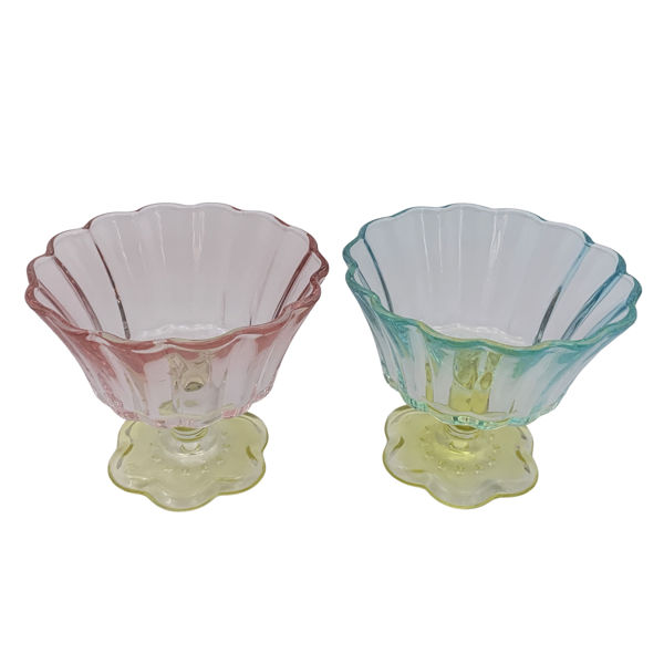 Imagen de Copa de vidrio para postre, x2, en caja