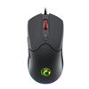 Imagen de Mouse óptico gamer con cable, RGB, varios colores, X1 IMICE, en caja