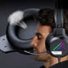 Imagen de Auriculares gamer con micrófono, RGB, HD-460, IMICE, en caja