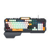 Imagen de Teclado con cable gamer, retroiluminado, con apoyo para mano, GK-700PRO IMICE, en caja