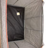 Imagen de Caja organizadora de TNT plegable con visor superior, estructura de metal, 2 cierres, en bolsa, varios colores