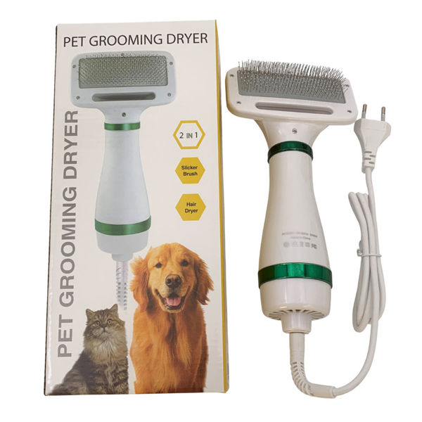 Imagen de Cepillo secador para mascotas, en caja, varios colores