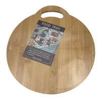 Imagen de Tabla para cocina de madera, con asa