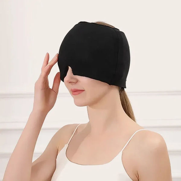 Imagen de Gorra antifaz de gel, antijaqueca, en caja, varios colores