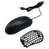 Imagen de Mouse óptico gamer con cable, RGB, negro, con carcasa intercambiable, T60 IMICE, en caja