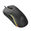 Imagen de Mouse óptico gamer con cable, RGB, negro, con carcasa intercambiable, T60 IMICE, en caja