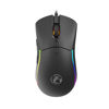 Imagen de Mouse óptico gamer con cable, RGB, negro, con carcasa intercambiable, T60 IMICE, en caja