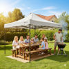 Imagen de Gazebo impermeable 3x3m BLANCO, en caja, Berlina Outdoor