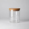 Imagen de Frasco de vidrio con tapa de bambú 900ml, en caja