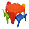 Imagen de Mesa de plástico con 4 sillas, STARPLAY, en caja