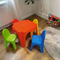 Imagen de Mesa de plástico con 4 sillas, STARPLAY, en caja